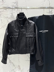 YSL 25S LEATHER JACKET STYLE 169